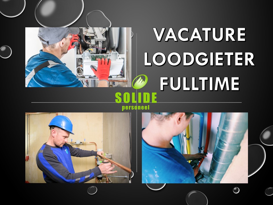 Loodgieter installatietechniek installatiemonteur