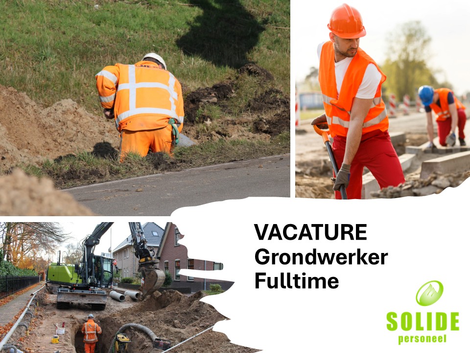 Grondwerker Nijkerk zwolle nieuwleusen Solide Personeel