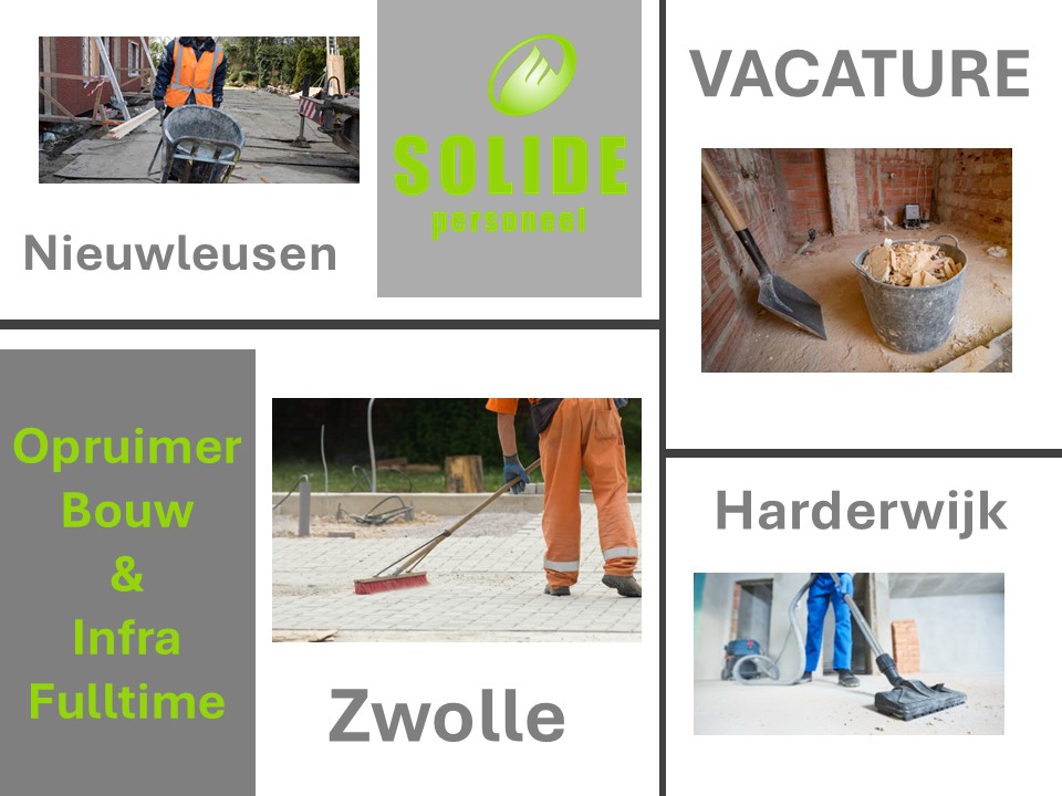 opruimer bouw en infra zwolle harderwijk nieuwleusen