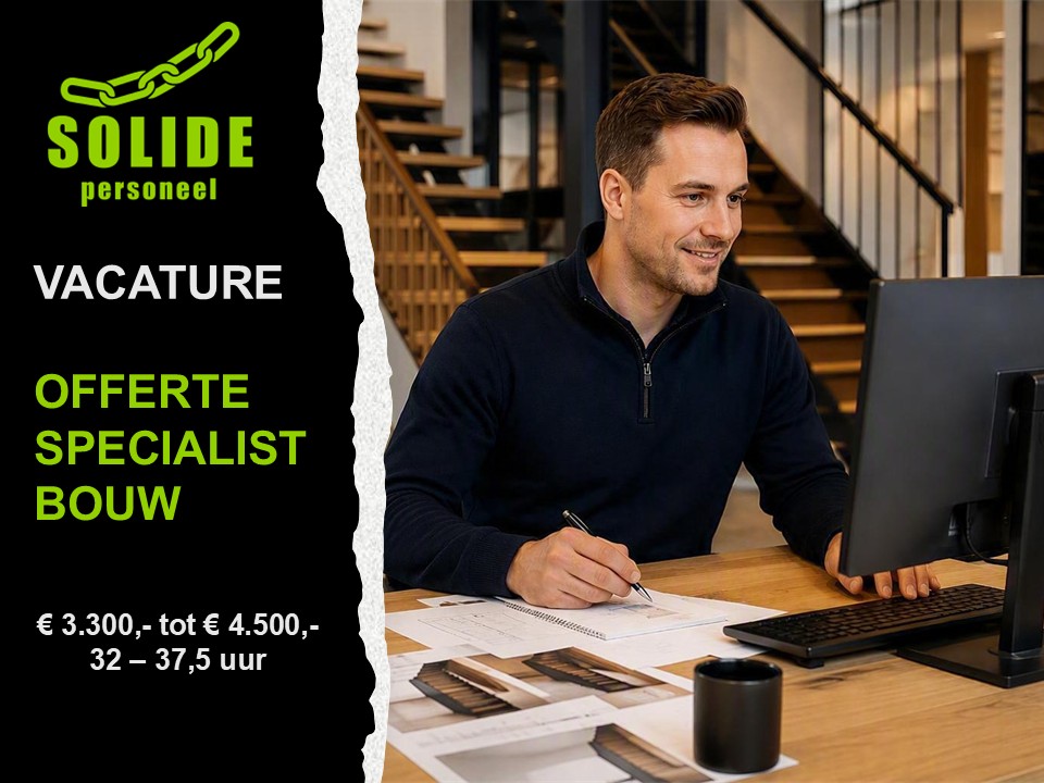 Offerte Specialist Bouw